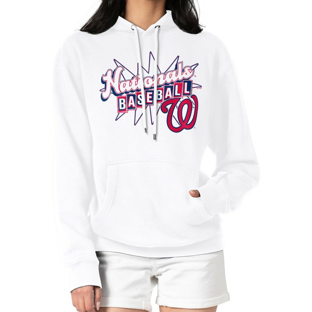 Washington Nationals Starter Women's Drive-In Pullover Hoodie - MLB
