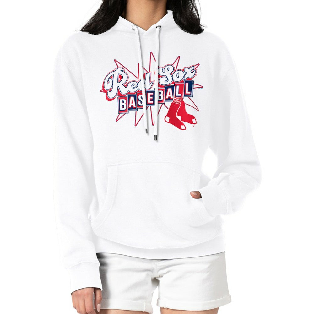 Boston Red Sox Starter Women's Drive-In Pullover Hoodie - MLB