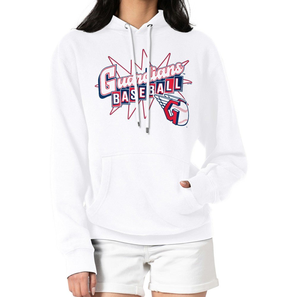 Cleveland Guardians Starter Women's Drive-In Pullover Hoodie - MLB