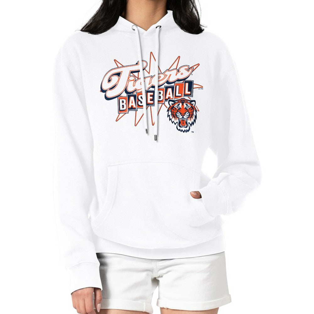 Detroit Tigers Starter Women's Drive-In Pullover Hoodie - MLB