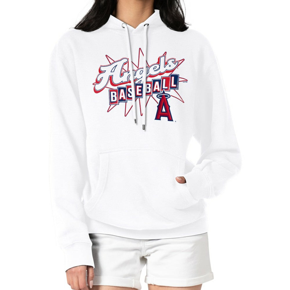 Los Angeles Angels Starter Women's Drive-In Pullover Hoodie - MLB