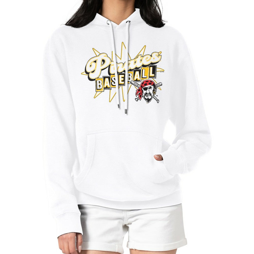 Pittsburgh Pirates Starter Women's Drive-In Pullover Hoodie - MLB