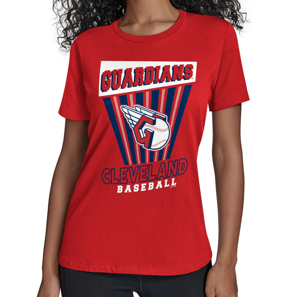 Cleveland Guardians Starter Women's Poster Print T-Shirt - MLB