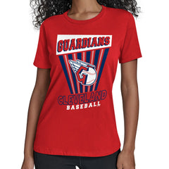 Cleveland Guardians Starter Women's Poster Print T-Shirt - MLB