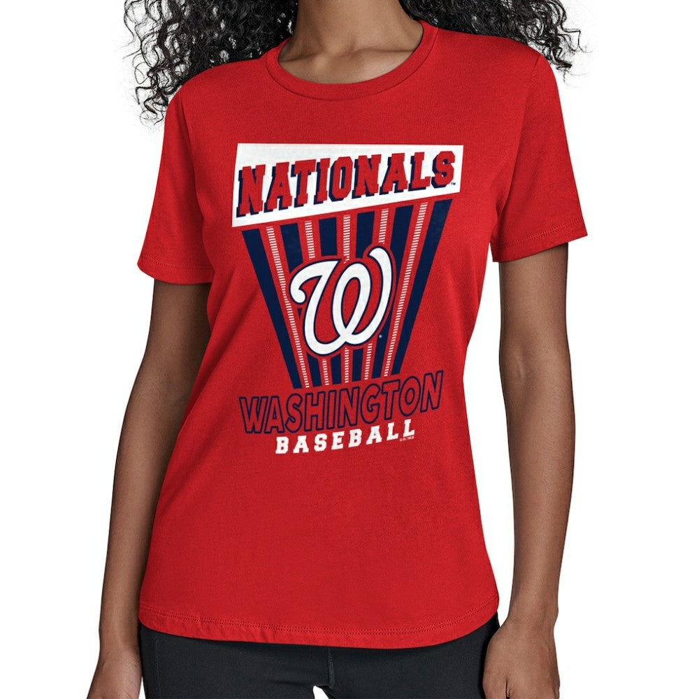 Washington Nationals Starter Women's Poster Print T-Shirt - MLB