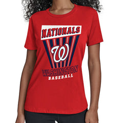 Washington Nationals Starter Women's Poster Print T-Shirt - MLB