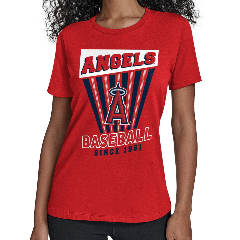 Los Angeles Angels Starter Women's Poster Print T-Shirt - MLB