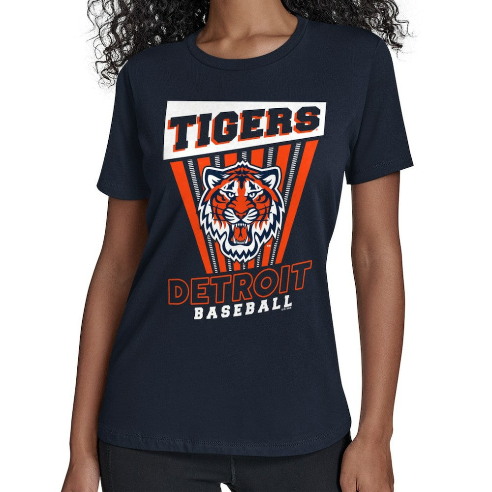Detroit Tigers Starter Women's Poster Print T-Shirt - MLB
