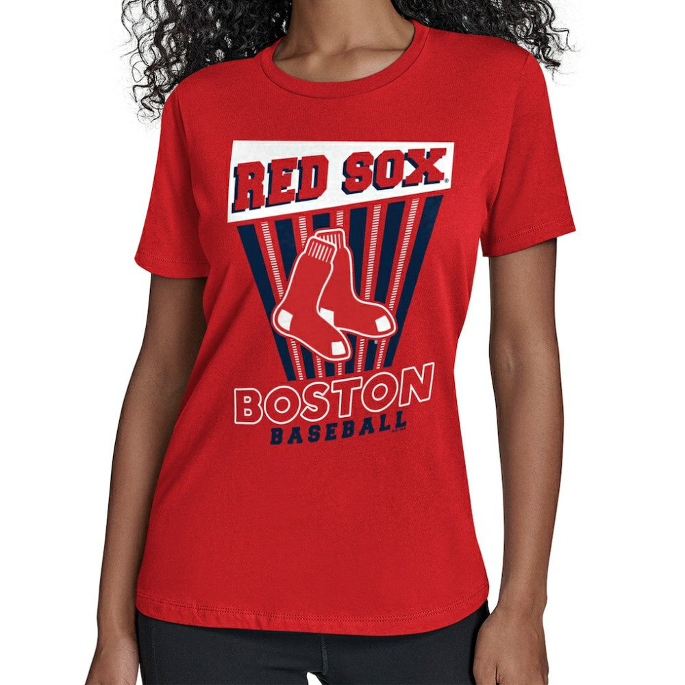 Boston Red Sox Starter Women's Poster Print T-Shirt - MLB