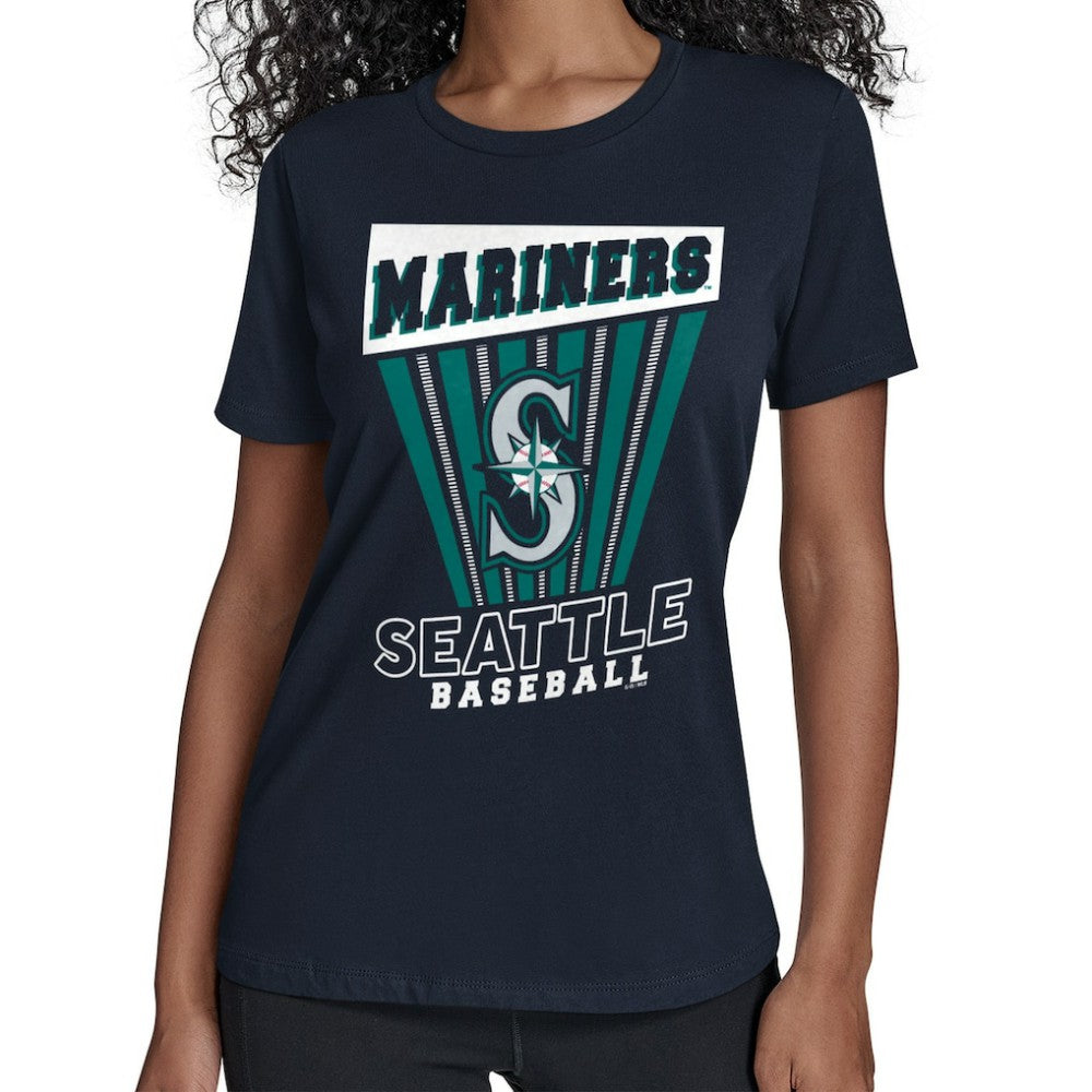 Seattle Mariners Starter Women's Poster Print T-Shirt - MLB