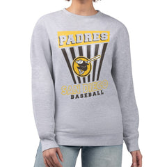 San Diego Padres Starter Women's Poster Print Pullover Sweatshirt - MLB