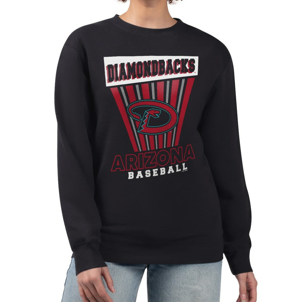 Arizona Diamondbacks Starter Women's Poster Print Pullover Sweatshirt - MLB