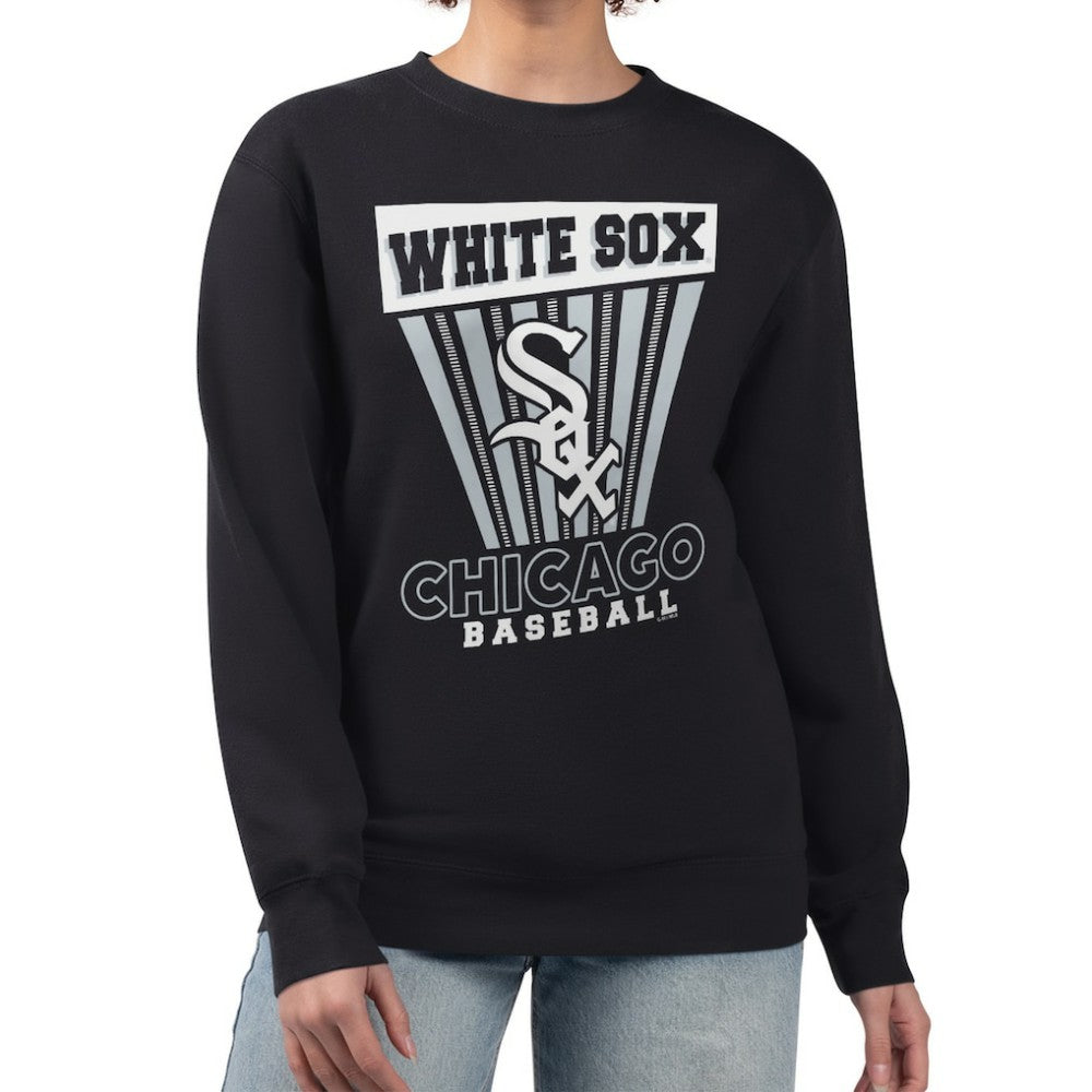 Chicago White Sox Starter Women's Poster Print Pullover Sweatshirt - MLB