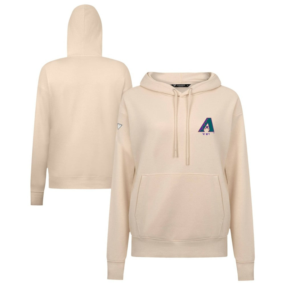 Arizona Diamondbacks Levelwear Women's Cooperstown Collection Adorn Core Logo Pullover Hoodie - MLB