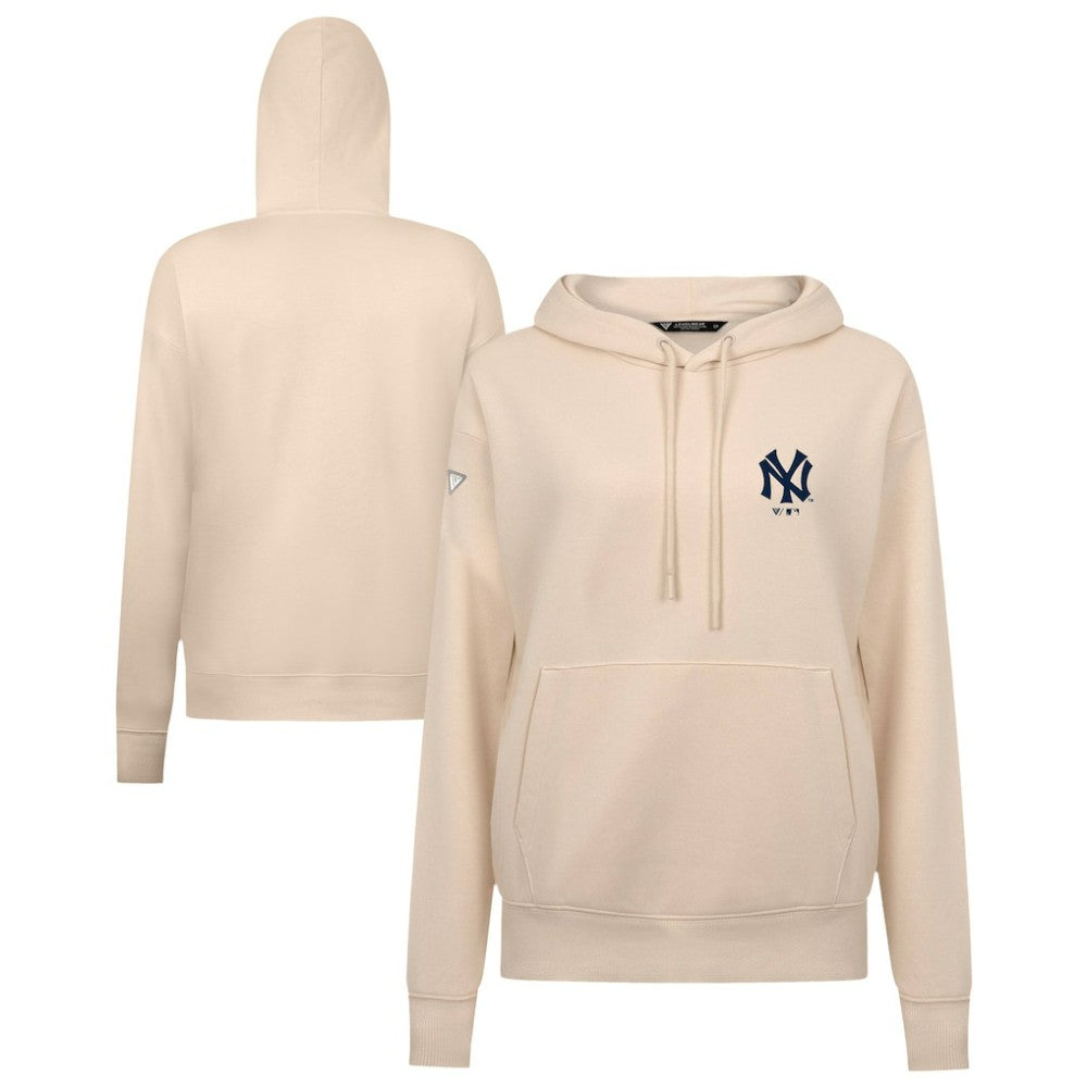 New York Yankees Levelwear Women's Cooperstown Collection Adorn Core Logo Pullover Hoodie - MLB