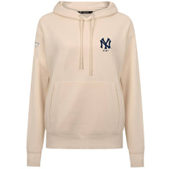 New York Yankees Levelwear Women's Cooperstown Collection Adorn Core Logo Pullover Hoodie - MLB