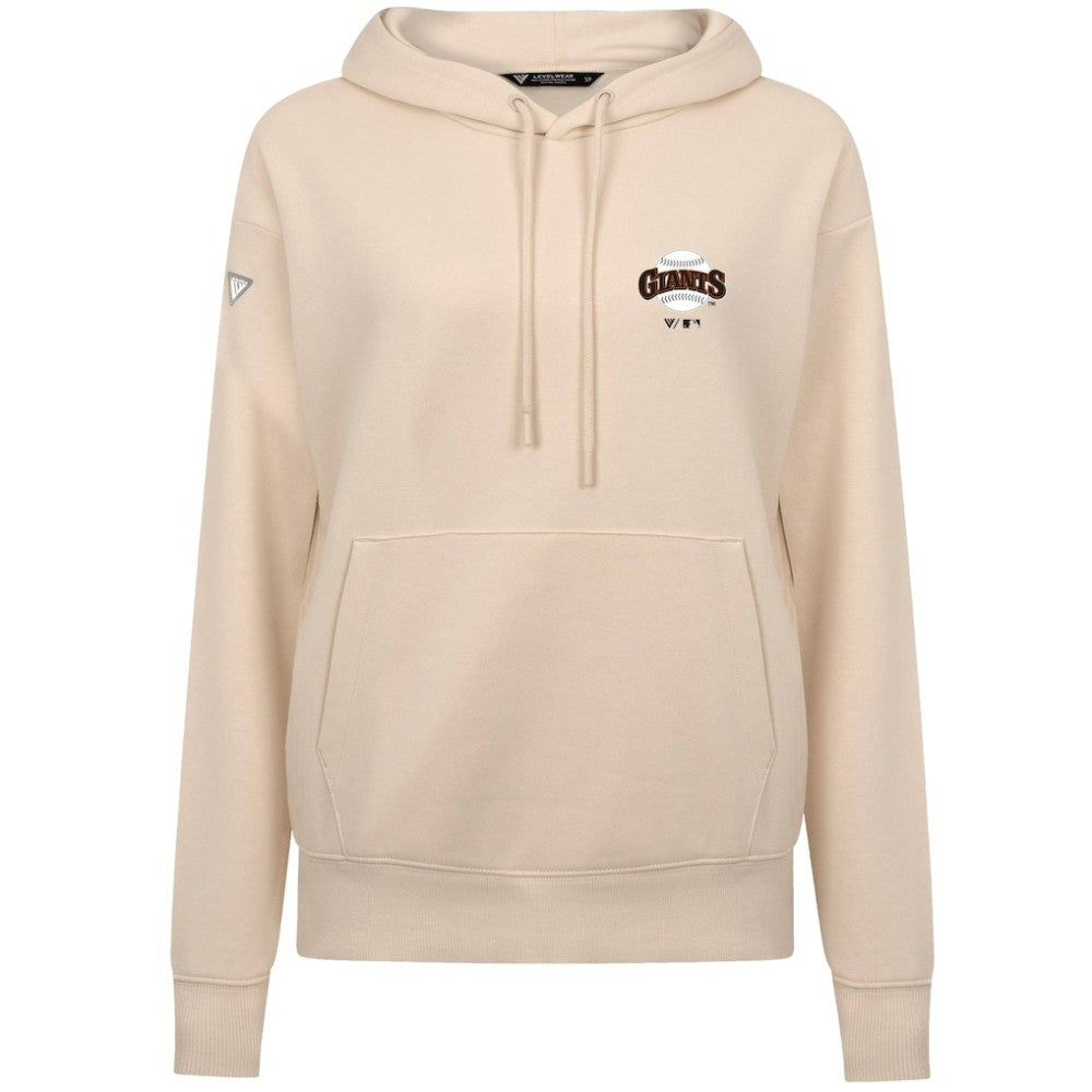 San Francisco Giants Levelwear Women's Cooperstown Collection Adorn Core Logo Pullover Hoodie - MLB