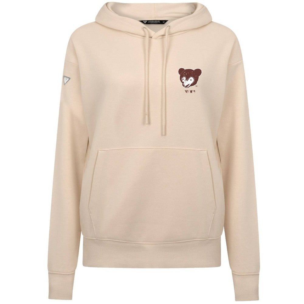 Chicago Cubs Levelwear Women's Cooperstown Collection Adorn Core Logo Pullover Hoodie - MLB