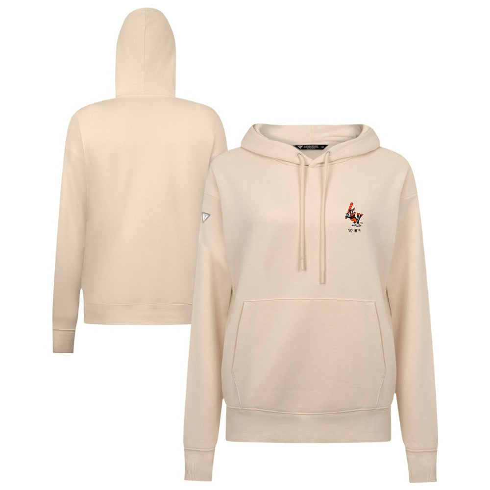 Baltimore Orioles Levelwear Women's Cooperstown Collection Adorn Core Logo Pullover Hoodie - MLB