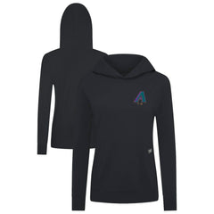 Arizona Diamondbacks Levelwear Women's Cooperstown Collection Relay Core Logo Pullover Hoodie - MLB