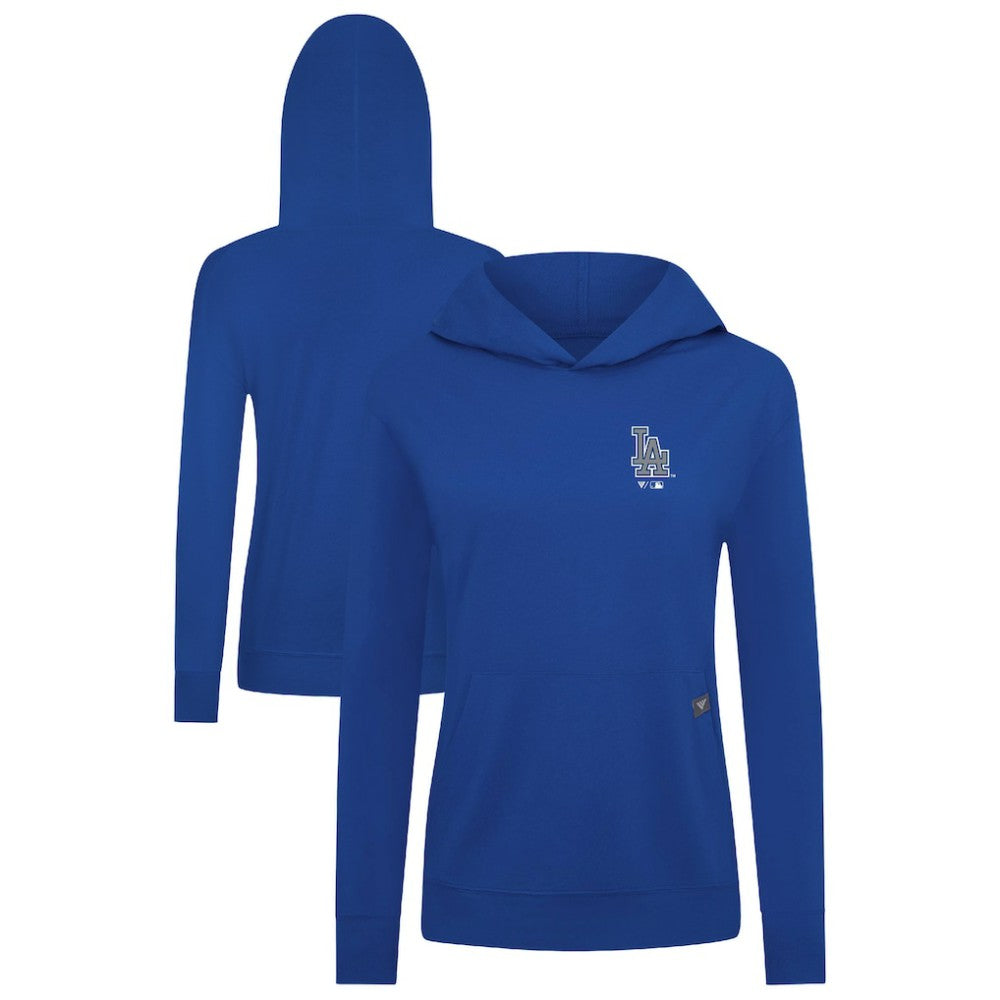 Los Angeles Dodgers Levelwear Women's Cooperstown Collection Relay Core Logo Pullover Hoodie - MLB