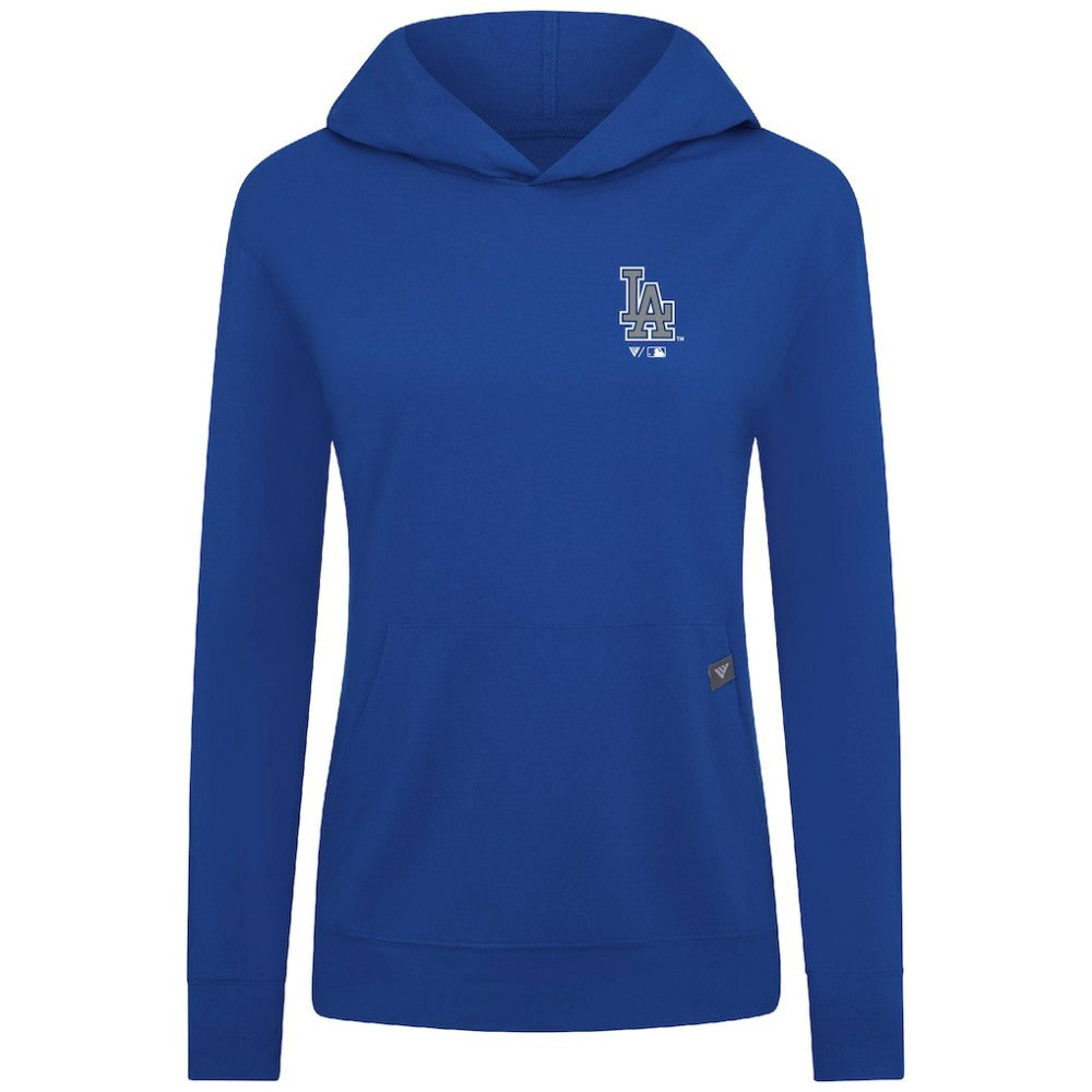 Los Angeles Dodgers Levelwear Women's Cooperstown Collection Relay Core Logo Pullover Hoodie - MLB