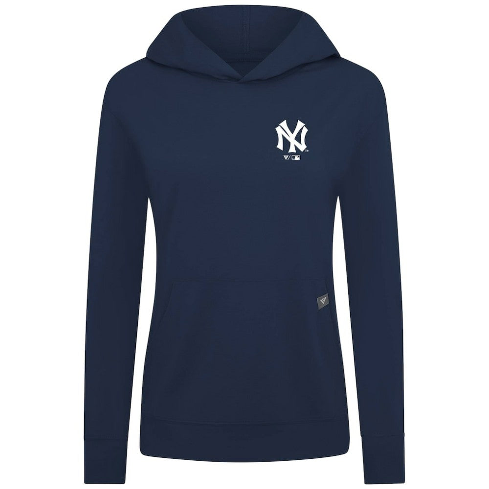 New York Yankees Levelwear Women's Cooperstown Collection Relay Core Logo Pullover Hoodie - MLB