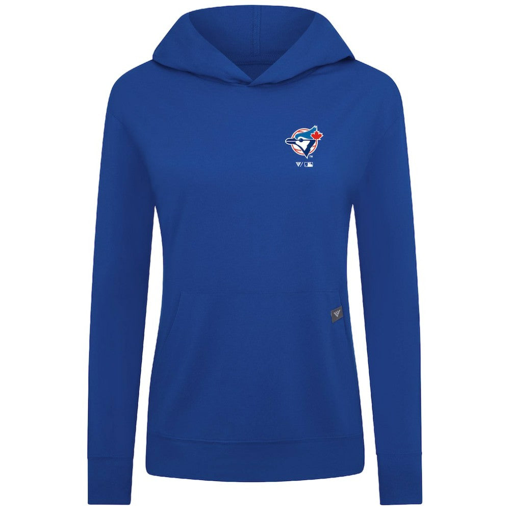 Toronto Blue Jays Levelwear Women's Cooperstown Collection Relay Core Logo Pullover Hoodie - MLB