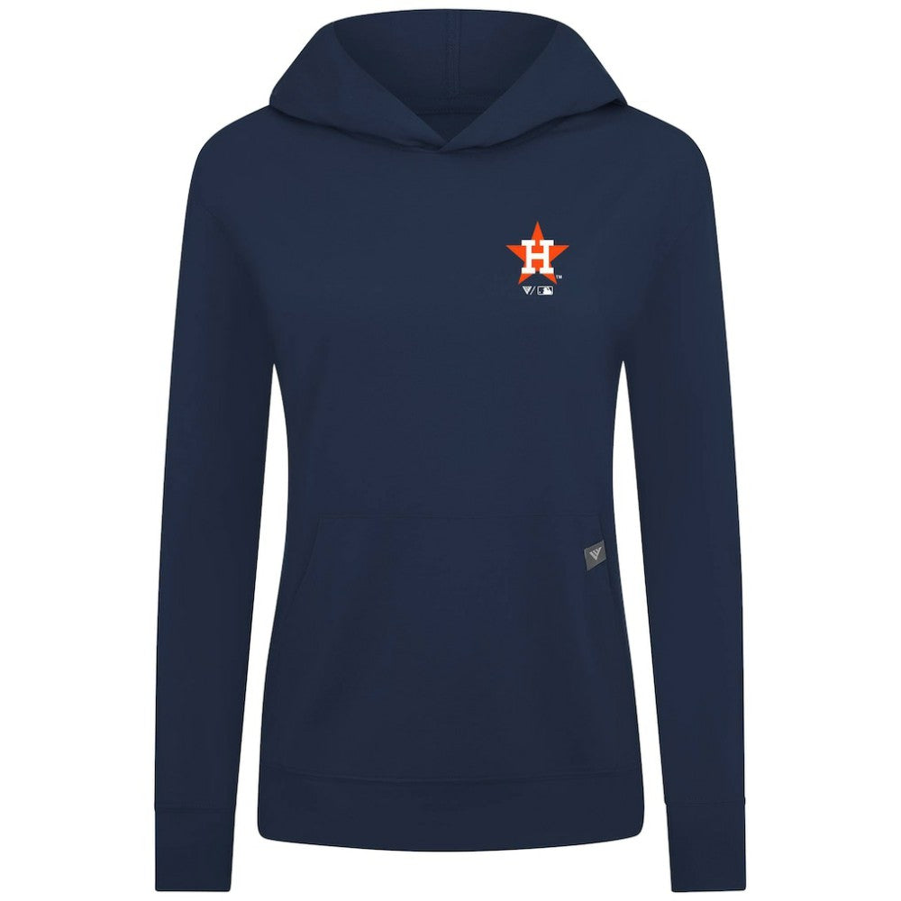 Houston Astros Levelwear Women's Cooperstown Collection Relay Core Logo Pullover Hoodie - MLB