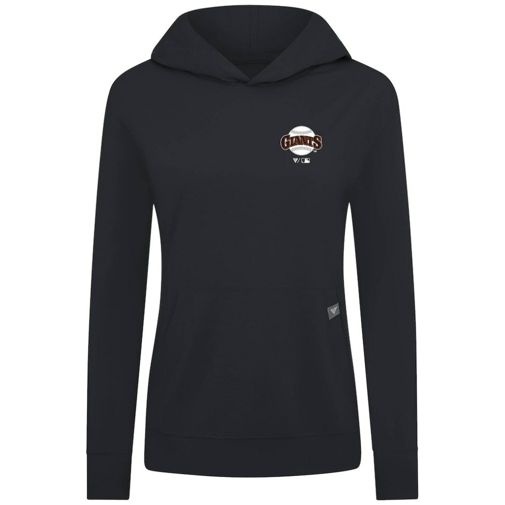 San Francisco Giants Levelwear Women's Cooperstown Collection Relay Core Logo Pullover Hoodie - MLB