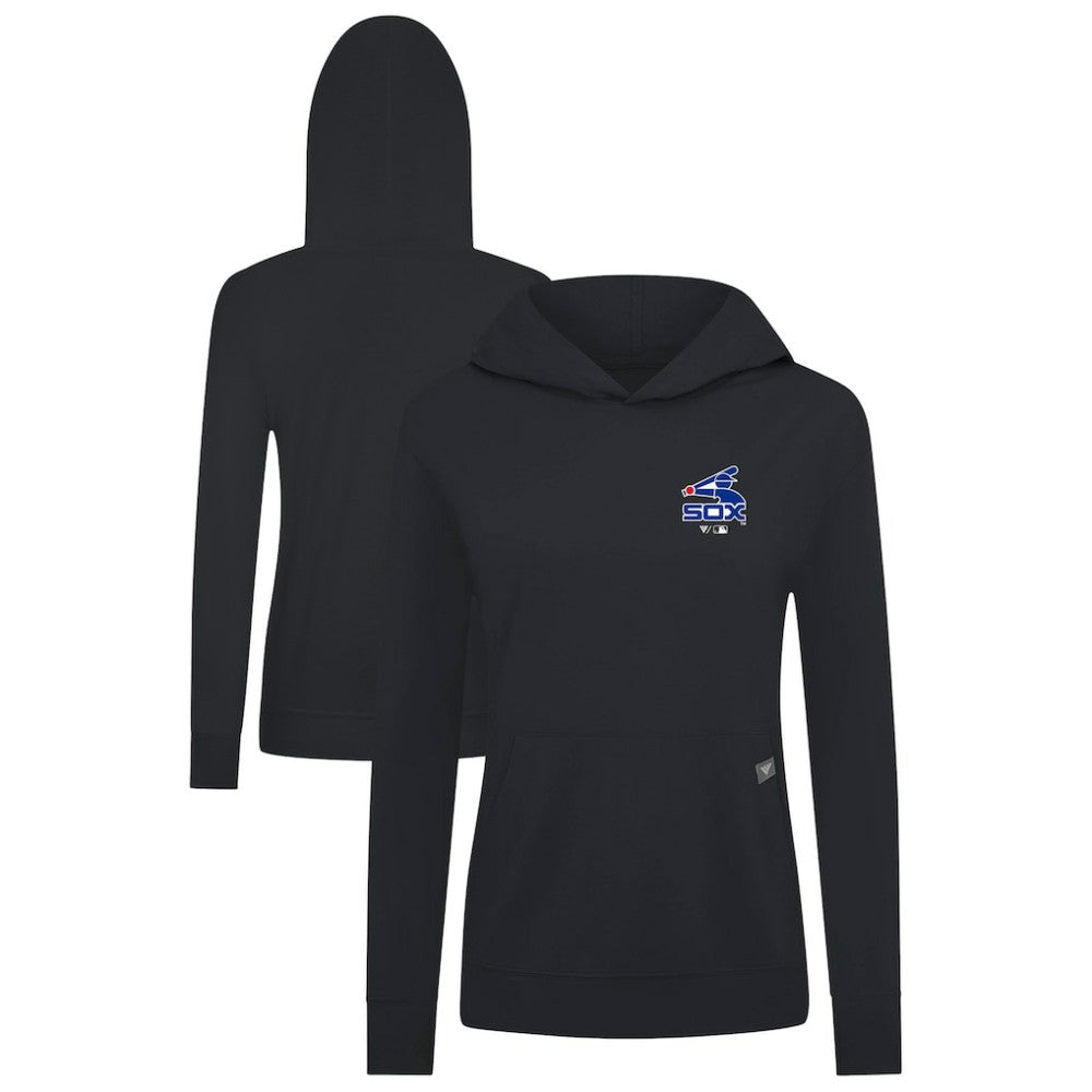 Chicago White Sox Levelwear Women's Cooperstown Collection Relay Core Logo Pullover Hoodie - MLB