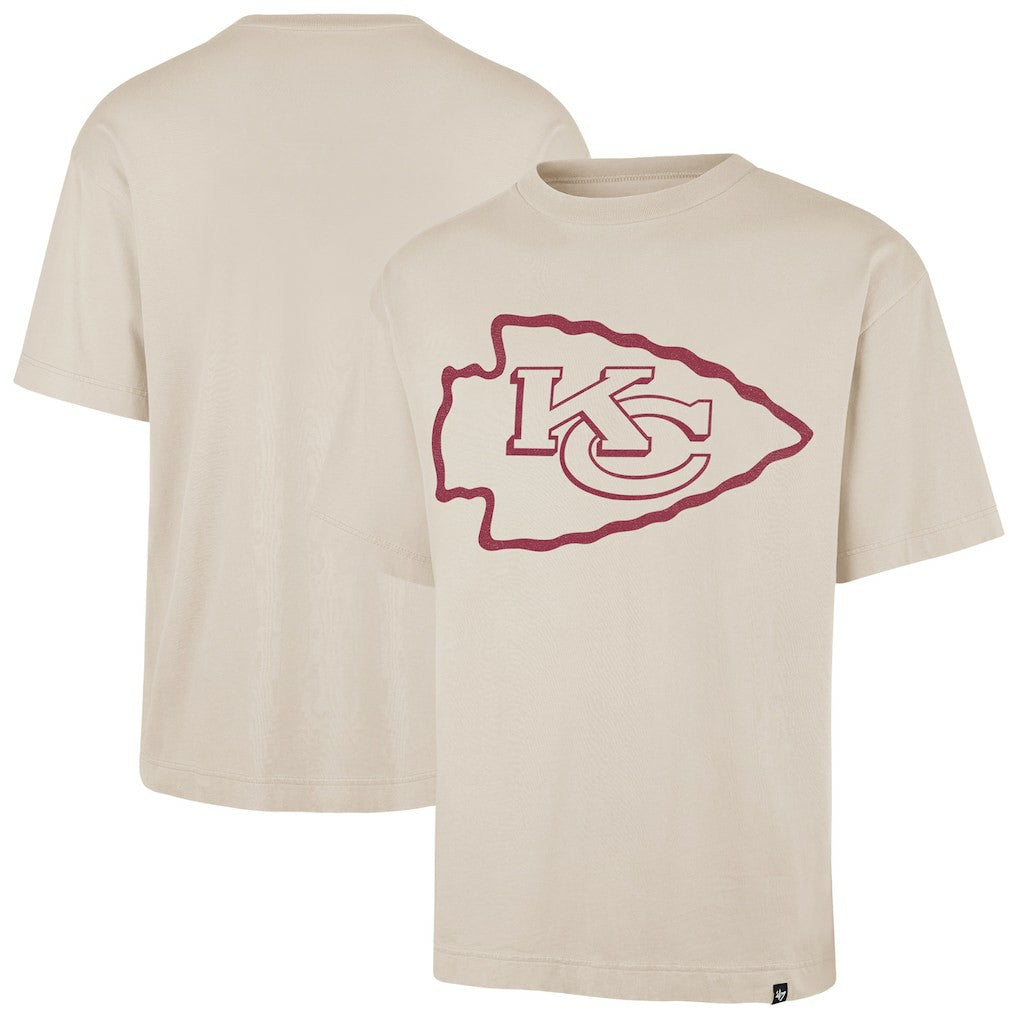 Kansas City Chiefs '47 Bouldering Imprint Ravine Foundation T-Shirt Tan | 47 brand