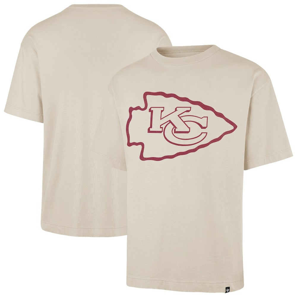Kansas City Chiefs '47 Bouldering Imprint Ravine Foundation T-Shirt Tan | 47 brand