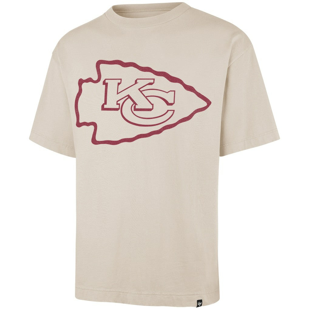 Kansas City Chiefs '47 Bouldering Imprint Ravine Foundation T-Shirt Tan | 47 brand