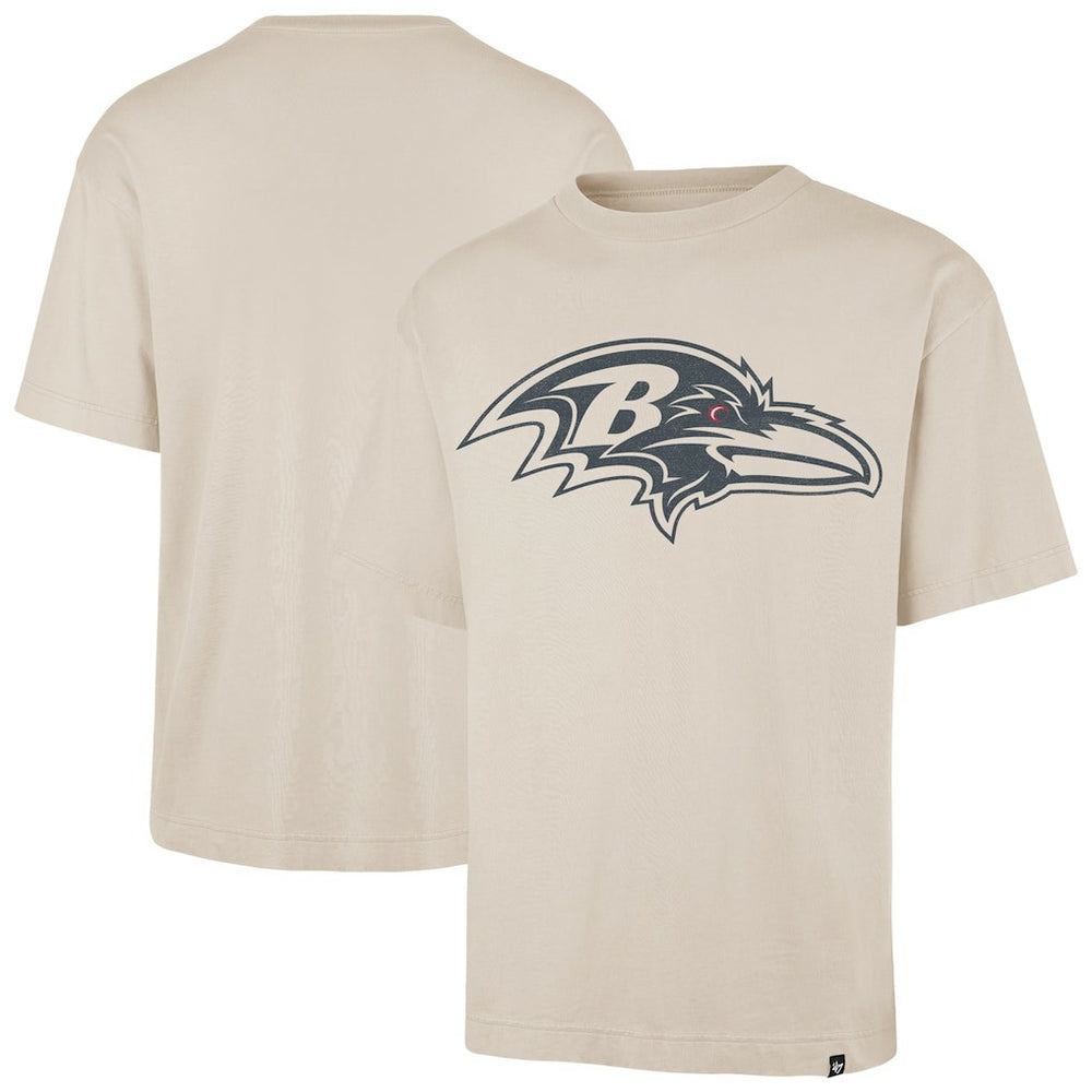 Baltimore Ravens '47 Bouldering Imprint Ravine Foundation T-Shirt Tan | 47 brand