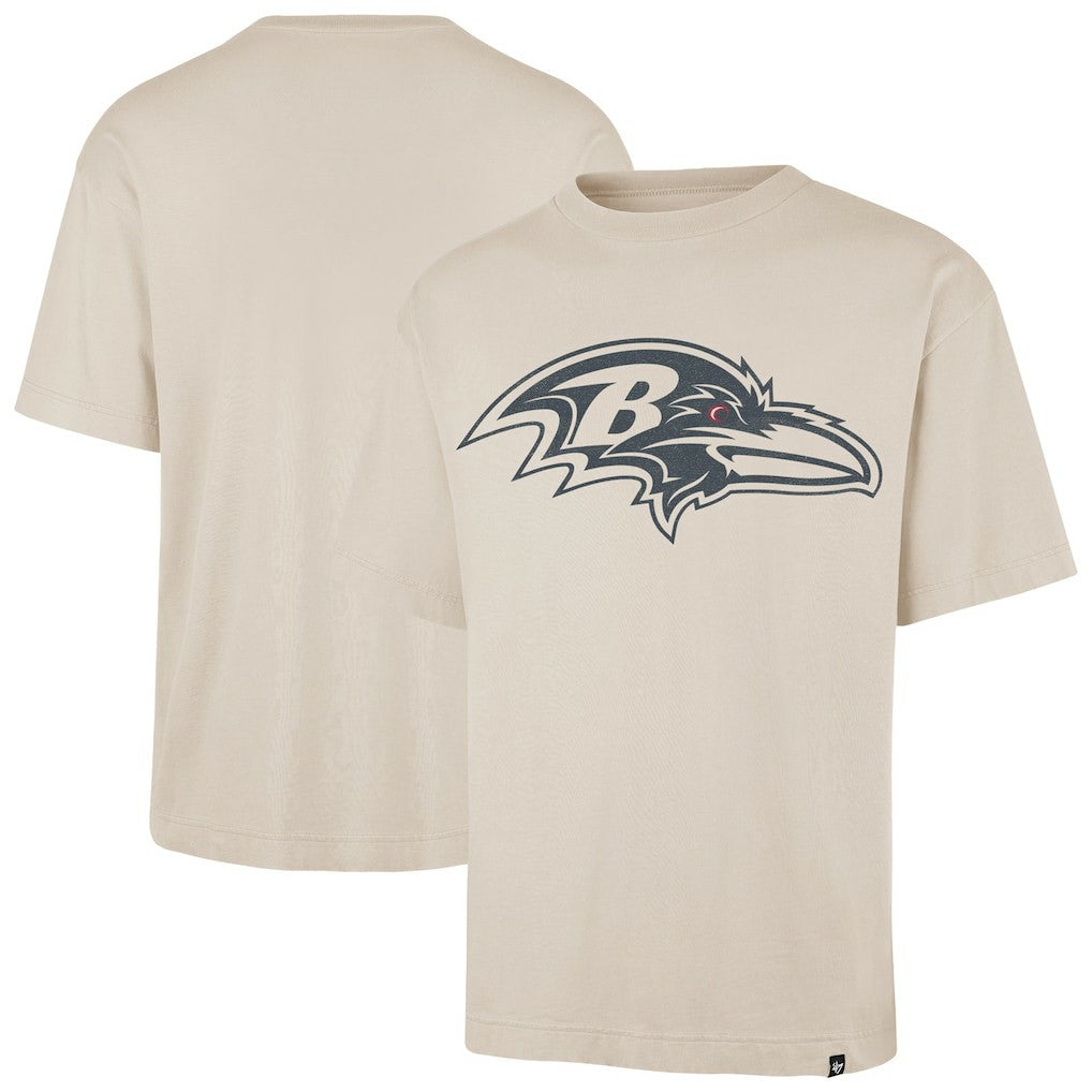 Baltimore Ravens '47 Bouldering Imprint Ravine Foundation T-Shirt Tan | 47 brand