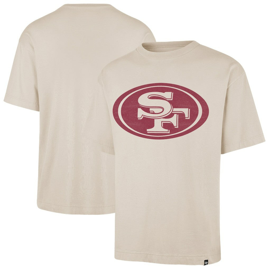 San Francisco 49ers '47 Bouldering Imprint Ravine Foundation T-Shirt Tan | 47 brand
