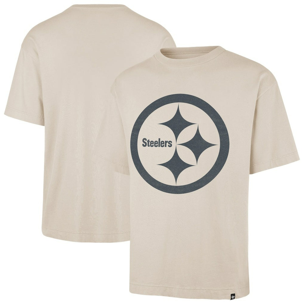 Pittsburgh Steelers '47 Bouldering Imprint Ravine Foundation T-Shirt Tan | 47 brand