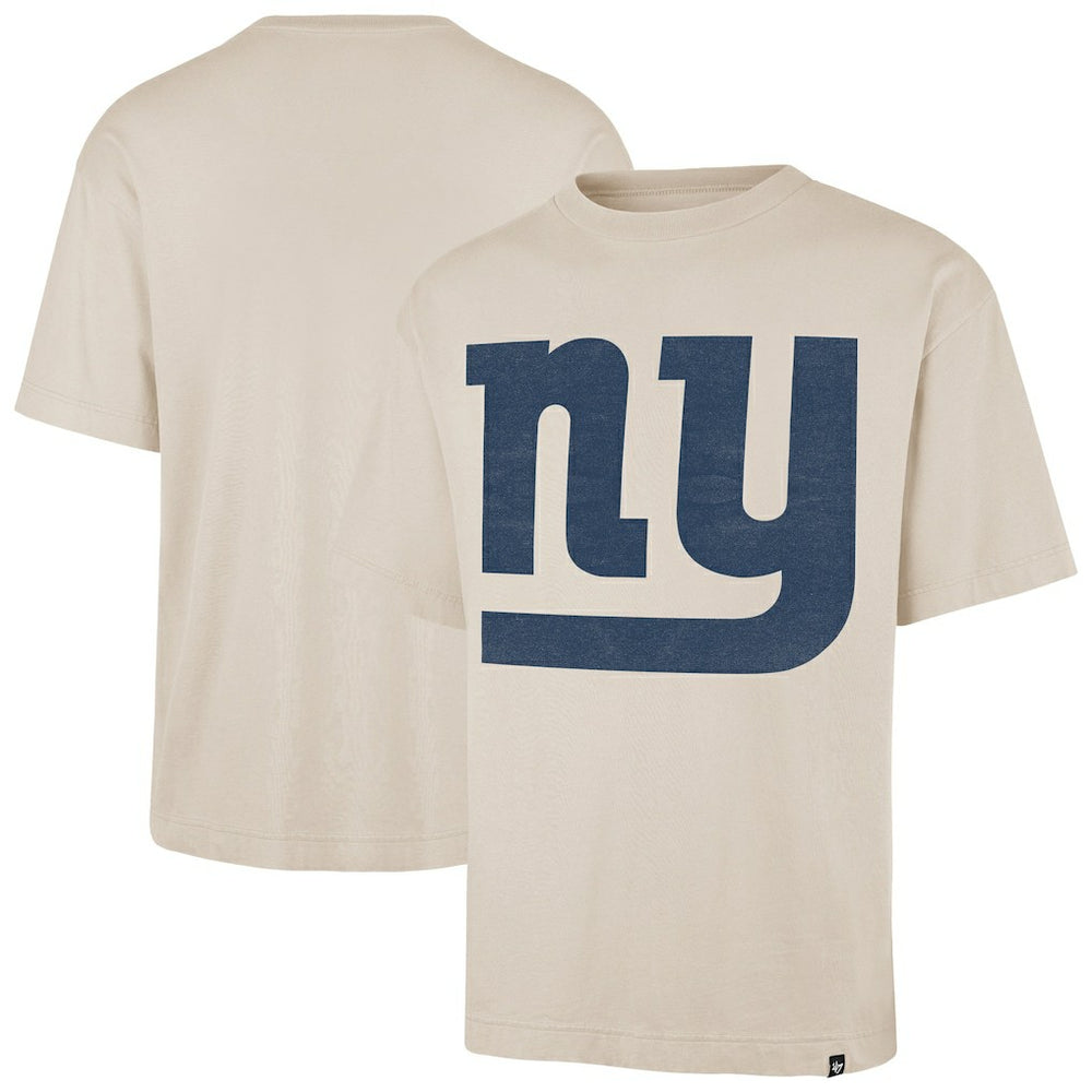 New York Giants '47 Bouldering Imprint Ravine Foundation Throwback T-Shirt Tan | 47 brand