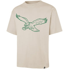 Philadelphia Eagles '47 Bouldering Imprint Ravine Foundation Throwback T-Shirt Tan | 47 brand