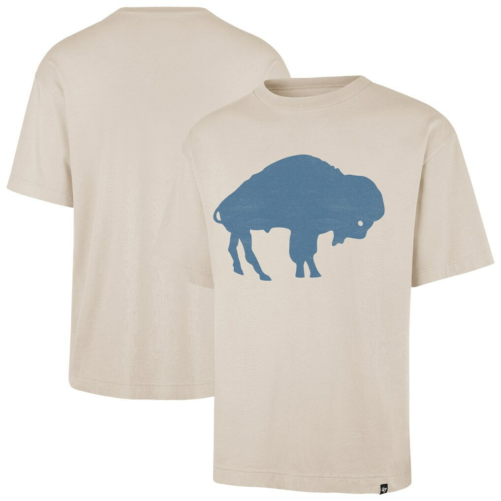 Buffalo Bills '47 Bouldering Imprint Ravine Foundation Throwback T-Shirt Tan | 47 brand