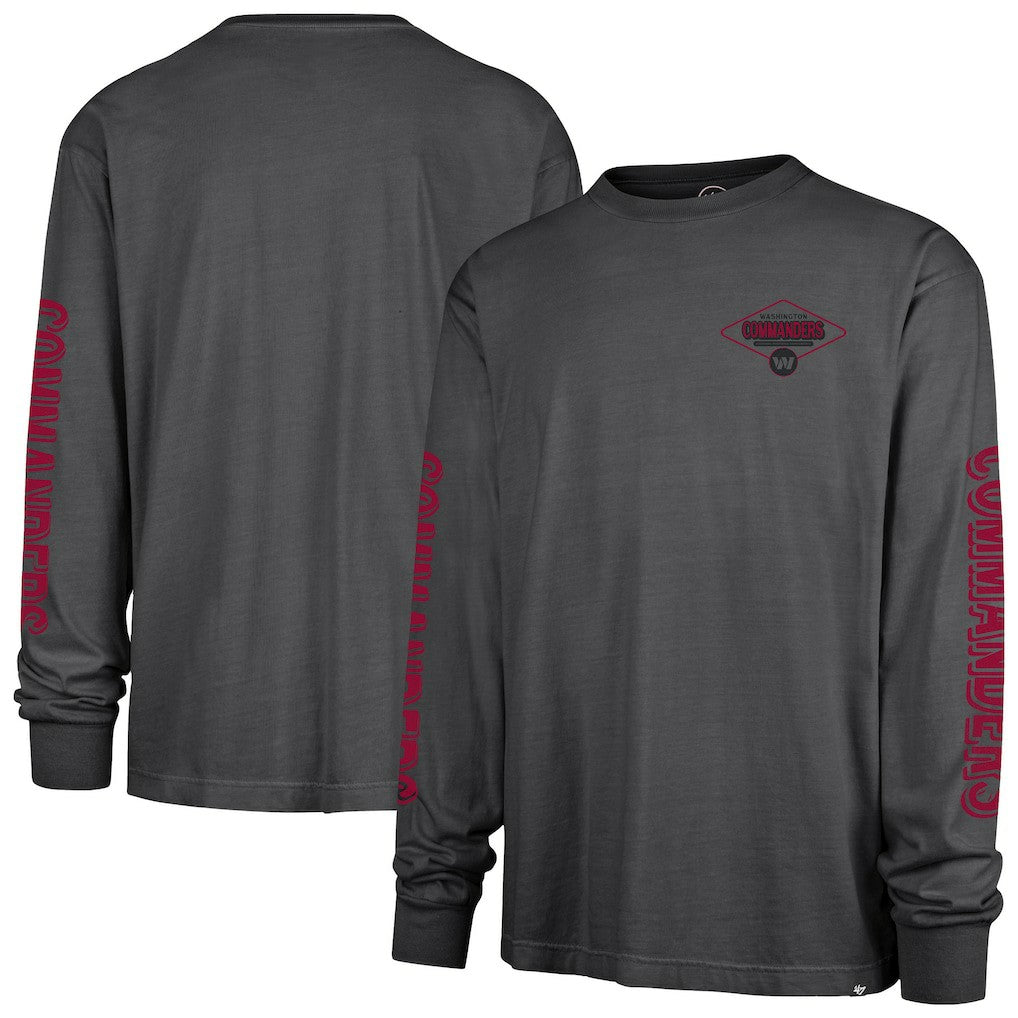 Washington Commanders '47 Cairn Ravine Foundation Long Sleeve T-Shirt Black | 47 brand