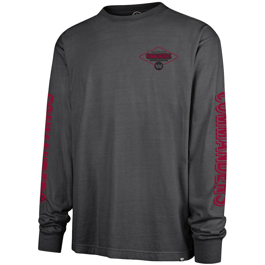 Washington Commanders '47 Cairn Ravine Foundation Long Sleeve T-Shirt Black | 47 brand