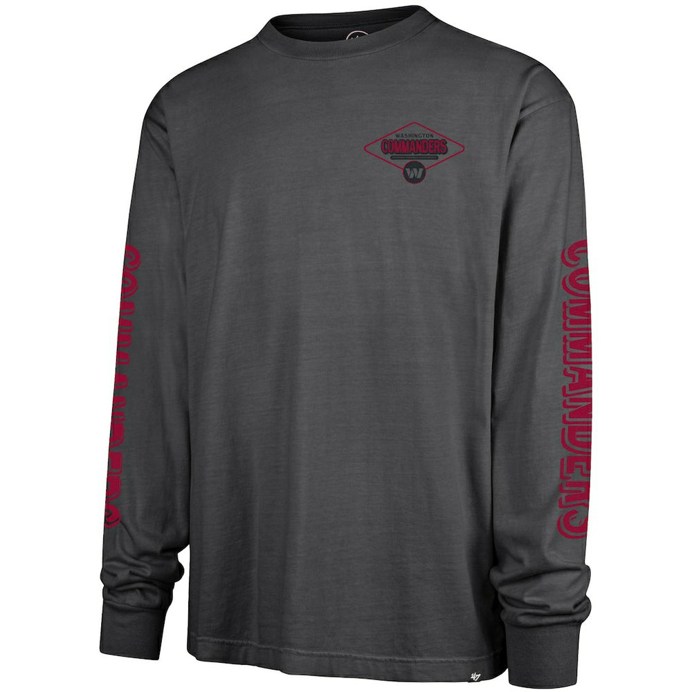 Washington Commanders '47 Cairn Ravine Foundation Long Sleeve T-Shirt Black | 47 brand