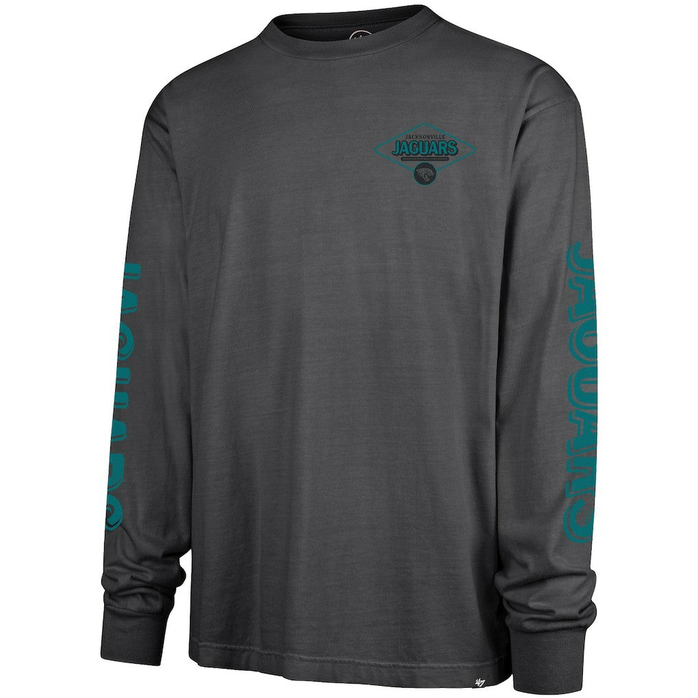 Jacksonville Jaguars '47 Cairn Ravine Foundation Long Sleeve T-Shirt Black | 47 brand