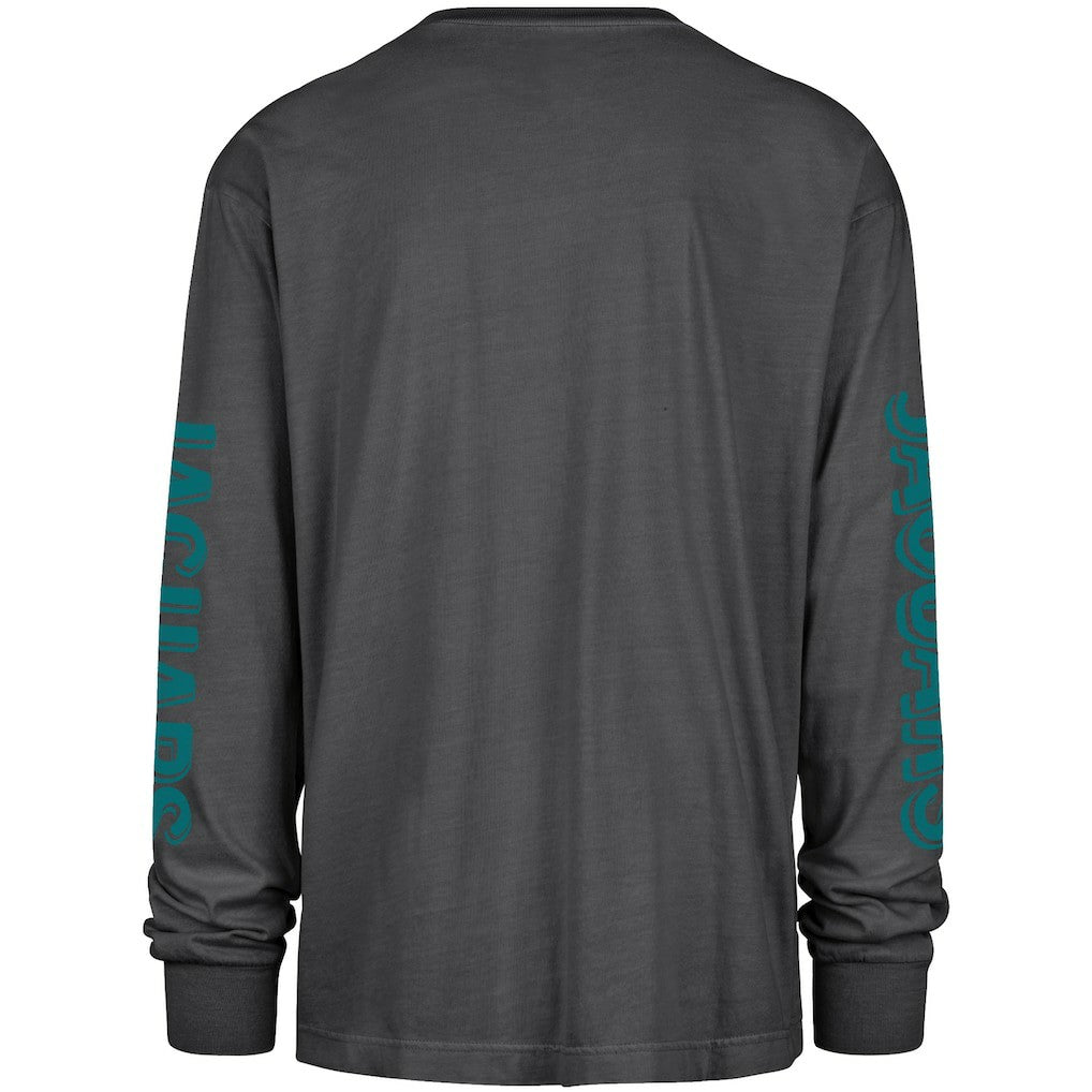 Jacksonville Jaguars '47 Cairn Ravine Foundation Long Sleeve T-Shirt Black | 47 brand