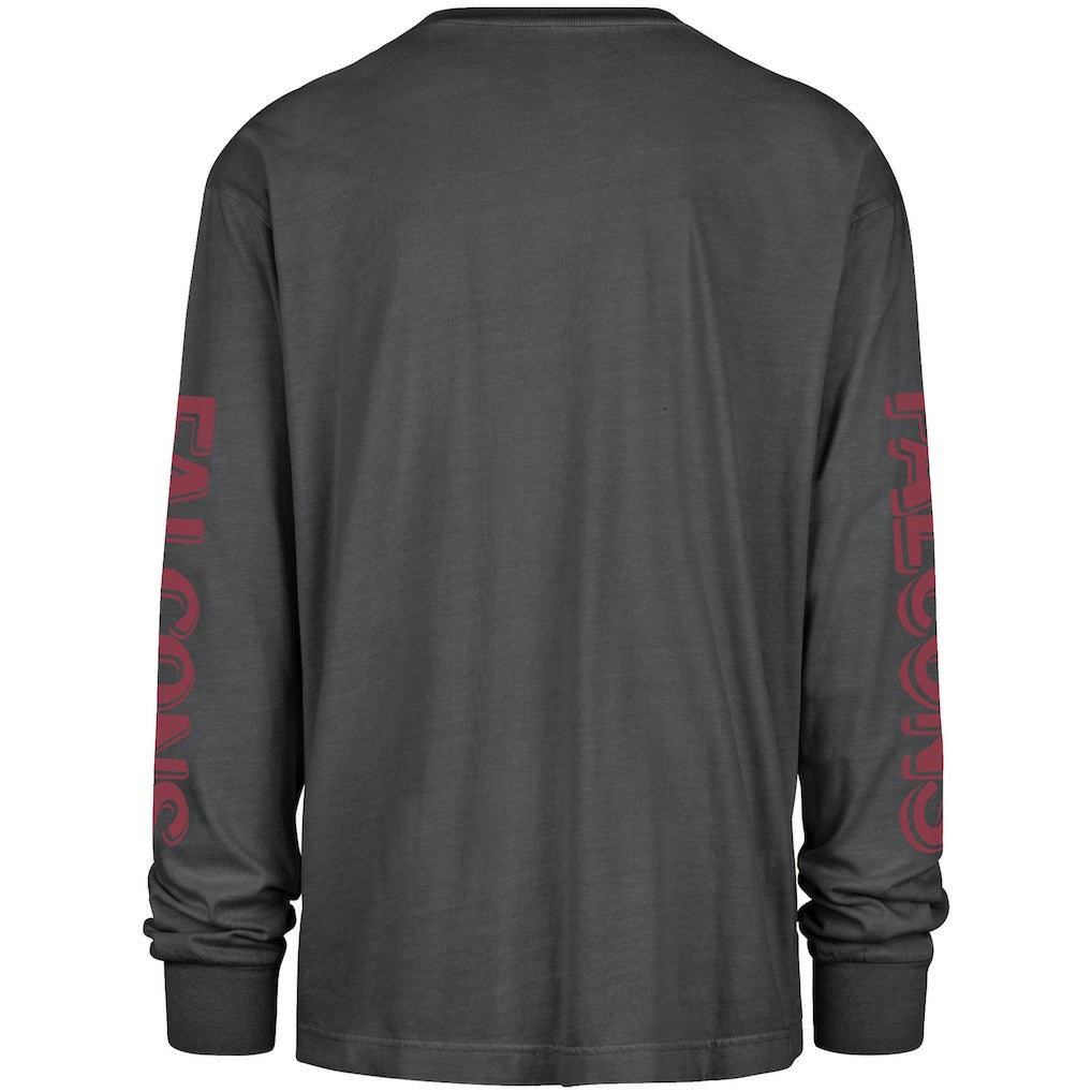 Atlanta Falcons '47 Cairn Ravine Foundation Long Sleeve T-Shirt Black | 47 brand