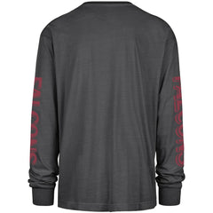 Atlanta Falcons '47 Cairn Ravine Foundation Long Sleeve T-Shirt Black | 47 brand
