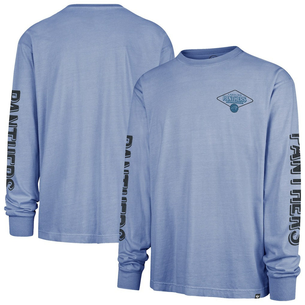 Carolina Panthers '47 Cairn Ravine Foundation Long Sleeve T-Shirt Blue | 47 brand