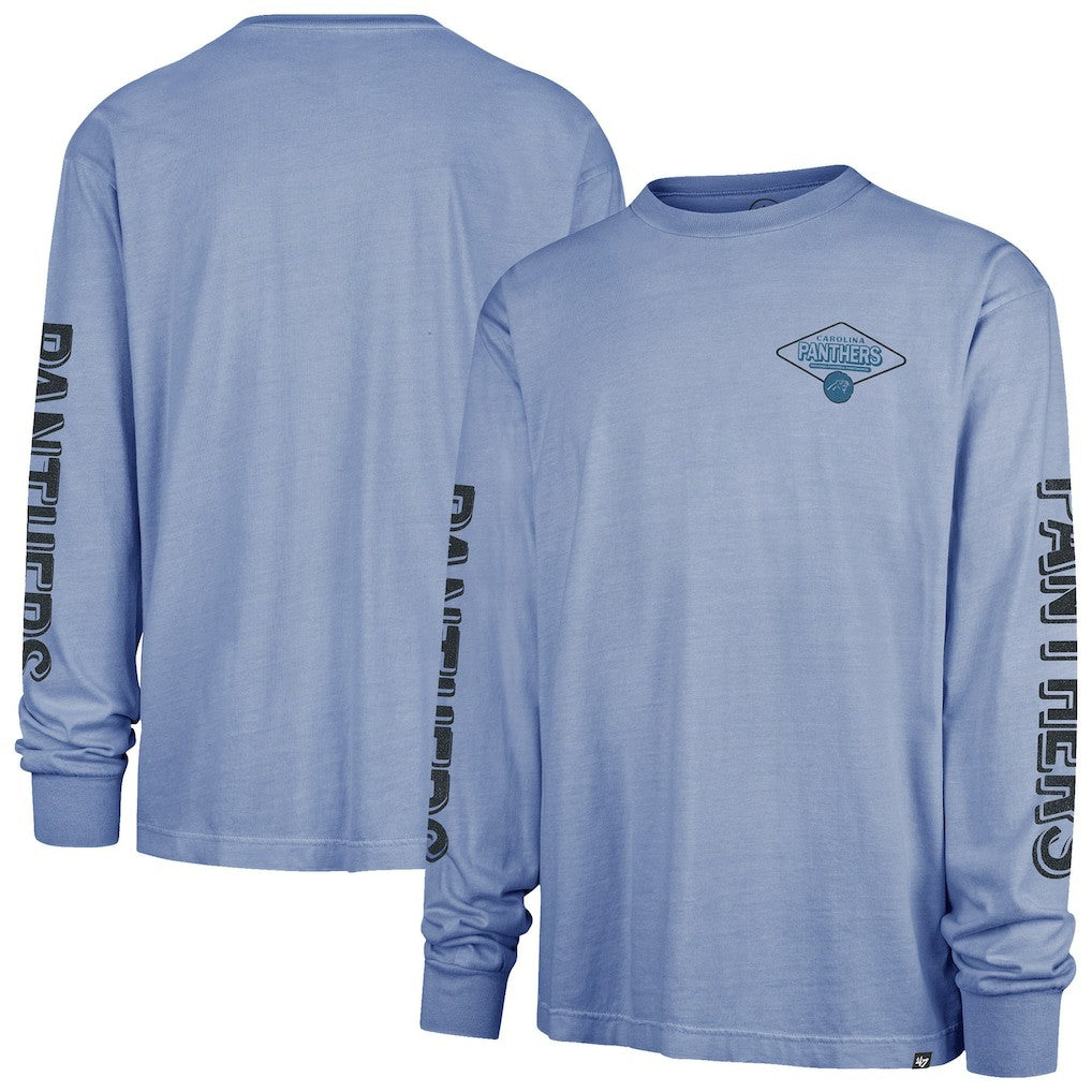 Carolina Panthers '47 Cairn Ravine Foundation Long Sleeve T-Shirt Blue | 47 brand